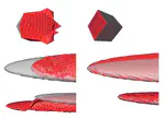 Omnidirectional Displacements for Deformable Surfaces